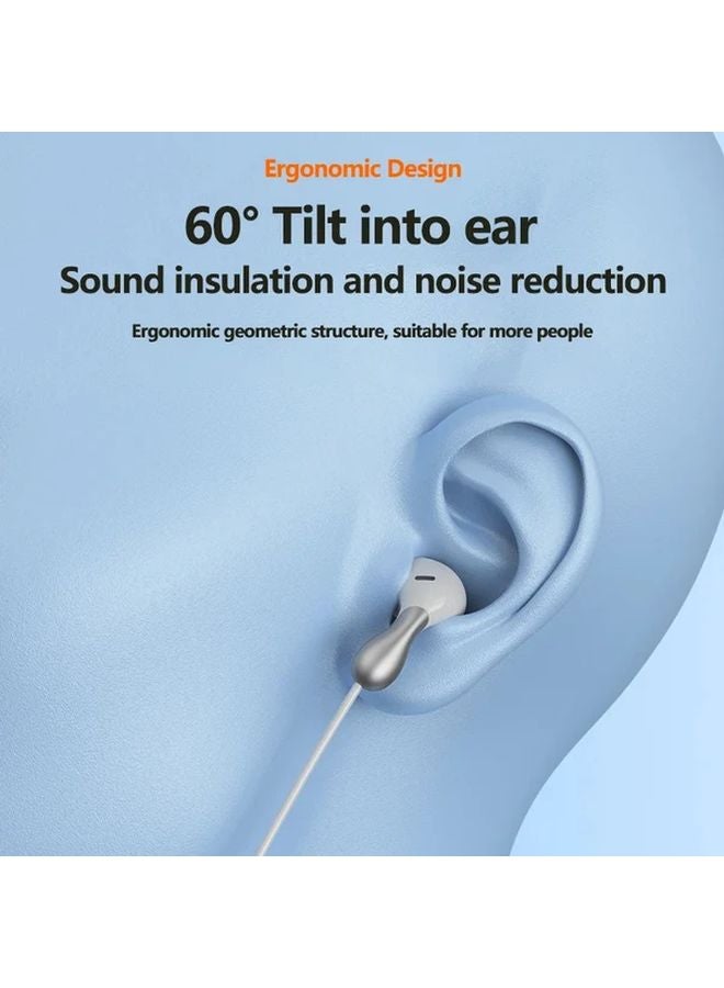 Type C Red Hi Fi Stereo Earphones with Mic Volume Control for Samsung S24 S23 S22 S21 A53 A54 - Image 5