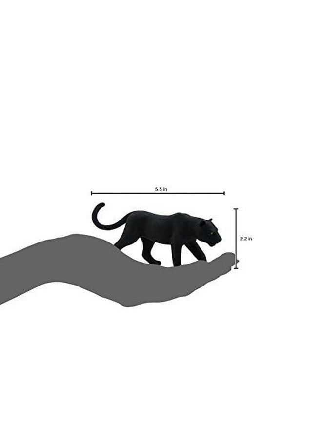 MOJO Black Panther Realistic International Wildlife Hand Painted Toy Figurine - Image 3