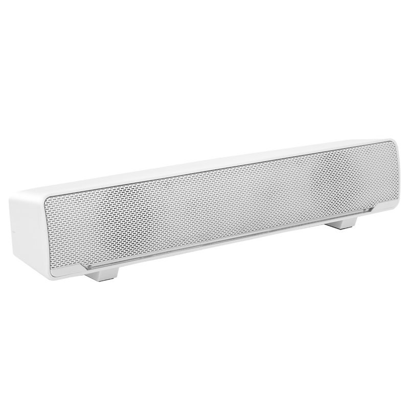 USB Wired Soundbar Black: 3D Stereo Sound With DSP Bass Technology - Wide Compatibility, Durable Lightweight Portable Design For Desktop, Laptop, Smartphone, Tablet PC And MP3 MP4 Devices - Image 2