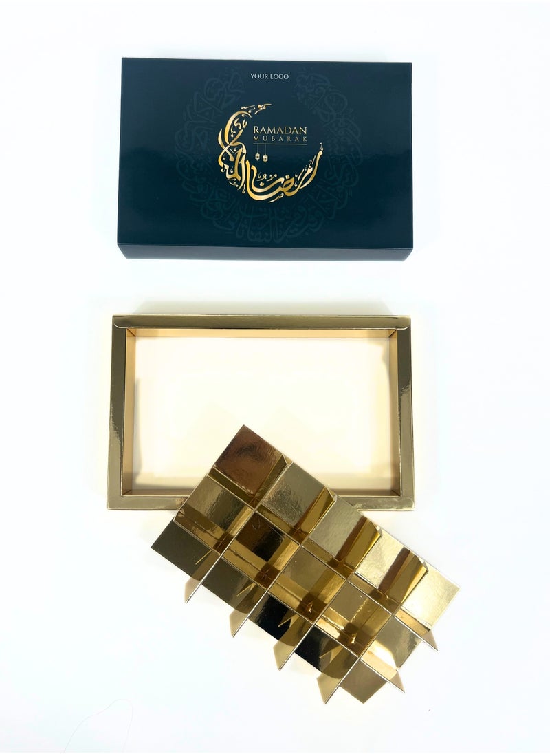 Generic - 25 Premium Ramadan Gift Boxes – Ready-to-Use for Dates & Sweets | Festive Designs, Fast Delivery & Affordable Prices - Image 1