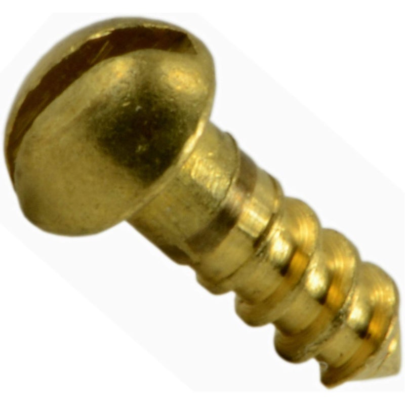 HardtoFind Fastener 014973131609 Slotted Round Wood Screws 2 x 14 Piece60
