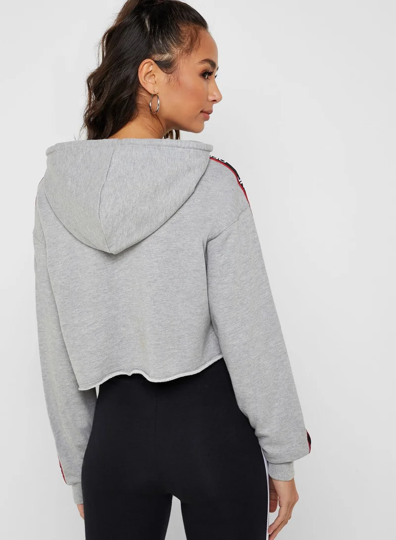 FOREVER 21 Offline Cropped Hoodie