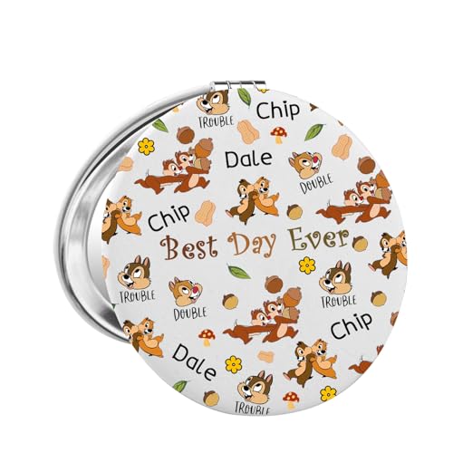 FAADBUK Cartoon Movie Inspired Pocket Mirror Chi Lover Gift Chi Merch for Her (CD Mirror) - Image 1