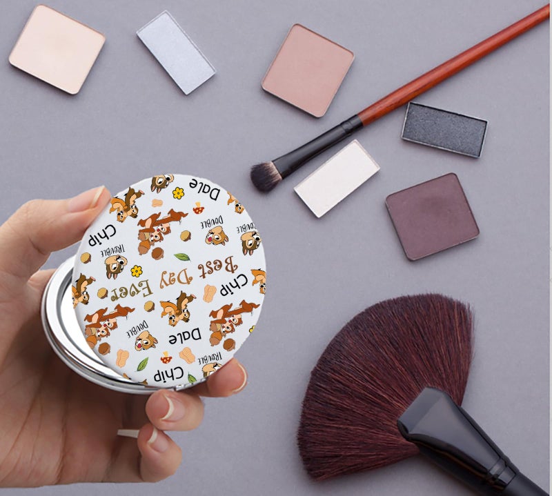FAADBUK Cartoon Movie Inspired Pocket Mirror Chi Lover Gift Chi Merch for Her (CD Mirror) - Image 4