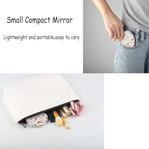 FAADBUK Cartoon Movie Inspired Pocket Mirror Chi Lover Gift Chi Merch for Her (CD Mirror) - Image 5