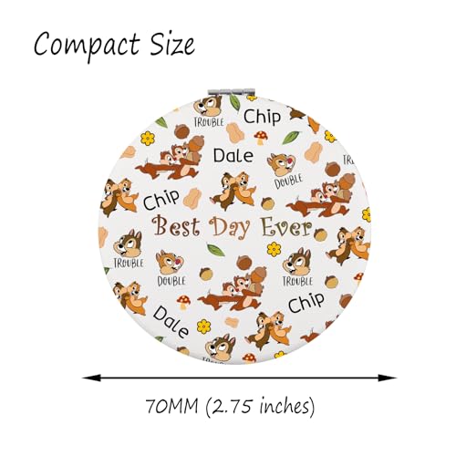 FAADBUK Cartoon Movie Inspired Pocket Mirror Chi Lover Gift Chi Merch for Her (CD Mirror) - Image 2