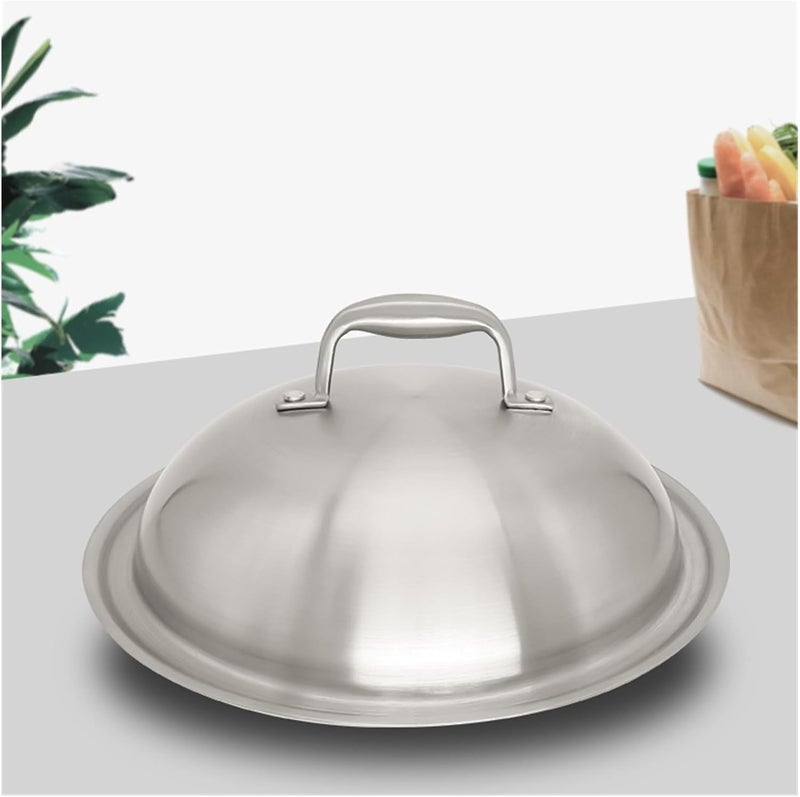 Saucepan Lid 1 pcs Stainless Steel Pot Lid Saucepan Cover Pots Cover Seasoning Pot Cover Saucepan Lid Small Cookware Lids for Pans Cup Pot Lid(43) - Image 5