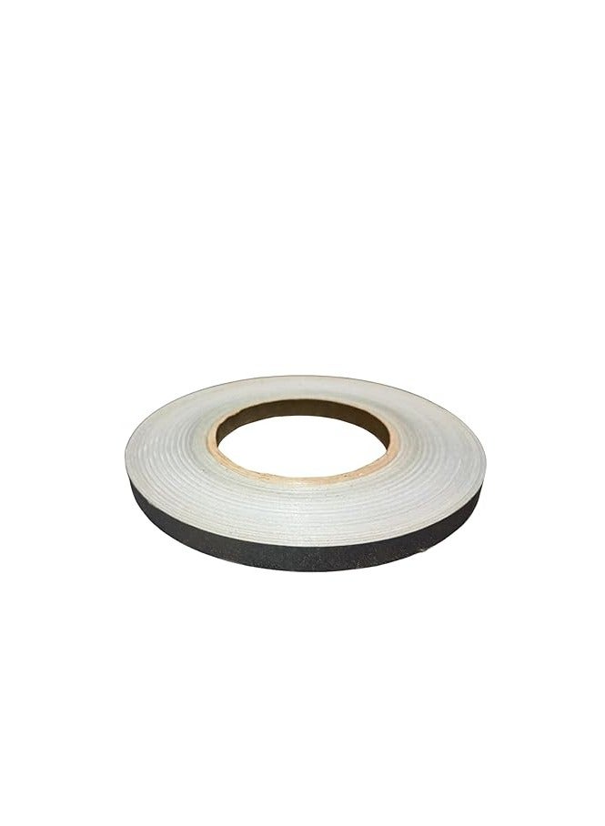 Strong adhesive tape for decorative work, shiny silver color, 1 cm in length, 50 meters  - Image 2