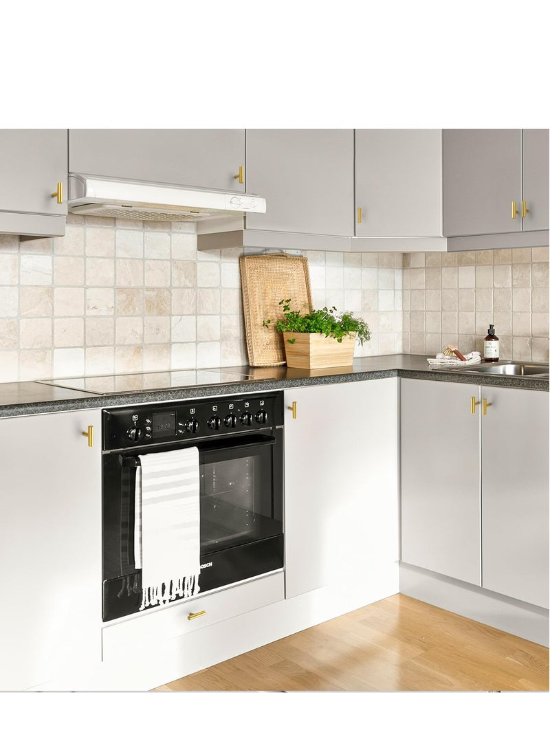 10 Pack Gold Cabinet Knobs 2 Inch - Brushed Brass Drawer Knobs Single Hole Gold T Bar Hardware Drawer Pulls for Kitchen Cabinets and Dressers - Image 5