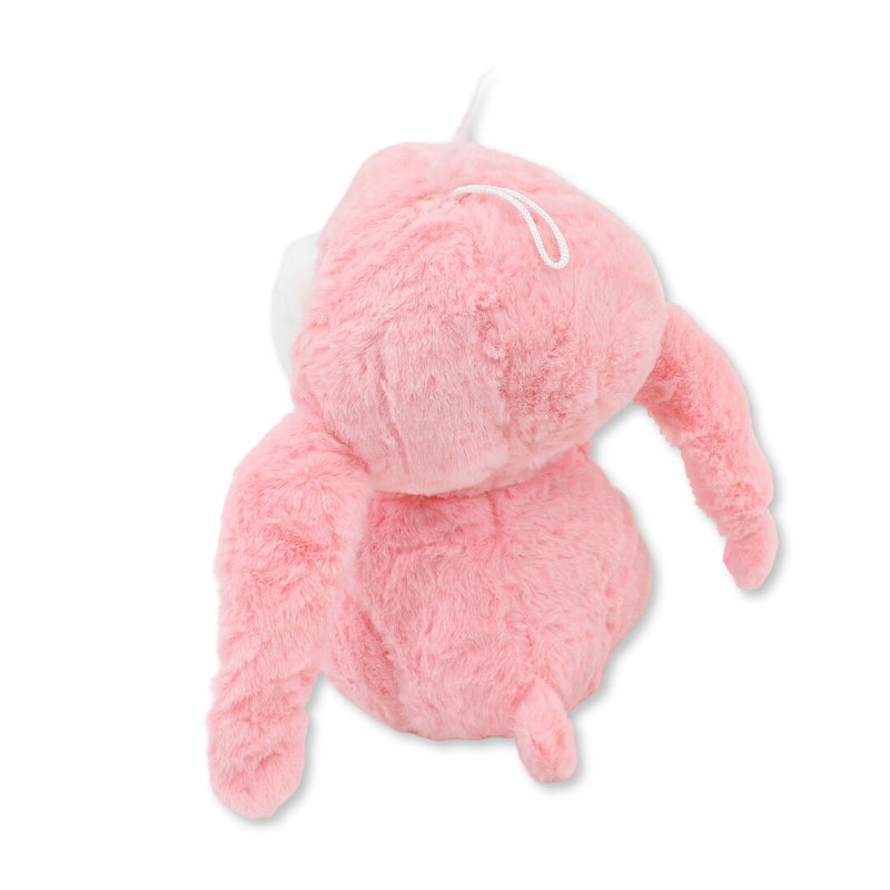 أوكو لعبة محشوة – Stitch Carrying Duck – وردي - Image 2