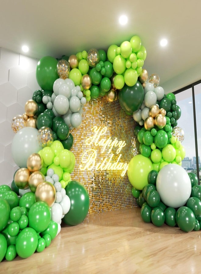 ADOINBY Green Balloons 140PCS - Image 1