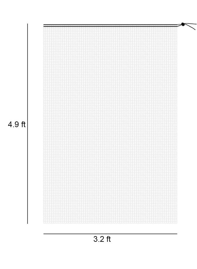 Alpurple  Insect Bird Barrier Netting Mesh with Drawstring - Garden Bug Netting Plant Cover for Protect Plant Fruits Flower from Insect Bird Eating Large 2 PCS - Image 3