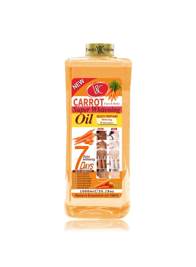 VSC زيت الجزر الفائق للتفتيح 1000 مل - Image 1