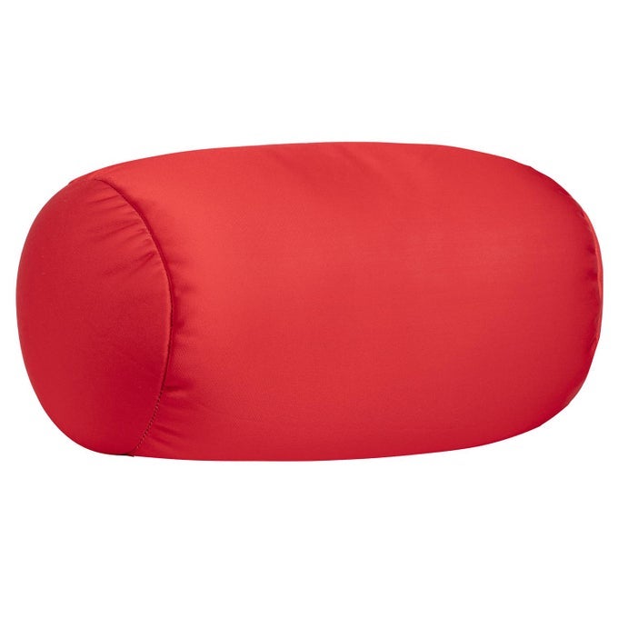 MICROBEAD NECK BODY PILLOW TUBE MICROBEAD BOLSTER BEAN SMOOTH COOL PILLOW NECK CERVICAL ROLL PILLOW FOR SLEEPING 7 X 12INCH THROW TRAVEL PILLOW VENETIAN RED