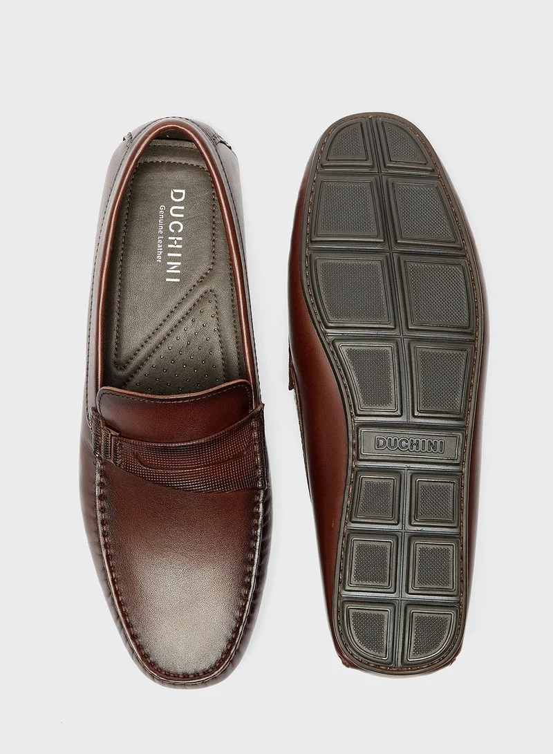 DUCHINI Casual Slip Ons Loafers