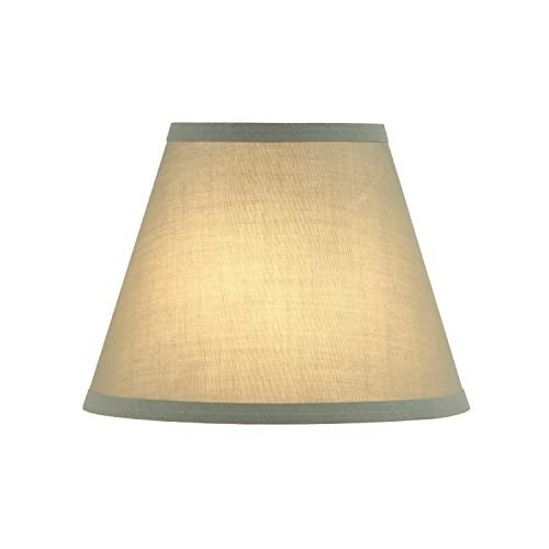 Aspen Creative 56003 Transitional Hardback Empire Shape UNO Construction Lamp Shade in Celadon, 9" Wide (5" x 9" x 7") - Image 2
