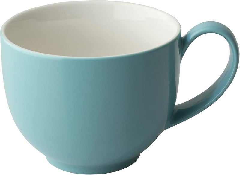 FORLIFE For Life Mug 105oz Q Tea Cup with Handle Turquoise 521Trq - Image 1
