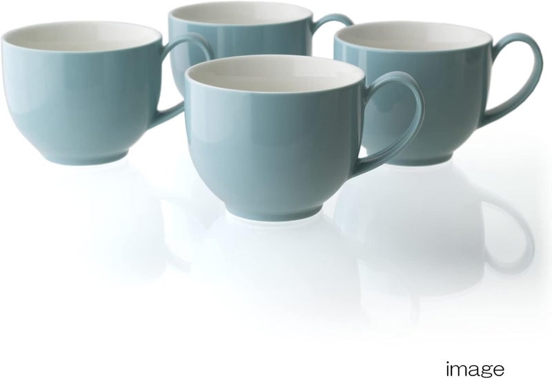 FORLIFE For Life Mug 105oz Q Tea Cup with Handle Turquoise 521Trq - Image 2