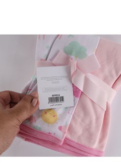 BABY PLUS Pack of 2 Premium Gender Neutral Baby Nursery Blankets For Boys And Girls  - Image 3