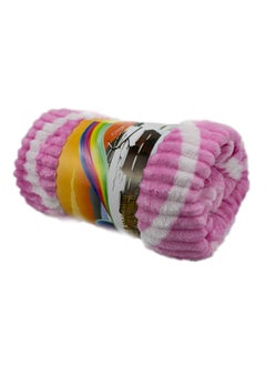 Fleece Blanket, Pink & White – Soft, Plush, Fluffy, Fuzzy, Warm, Cozy, Thick Fleece Throw Blanket, Flannel Blankets And Throws For Couch, Super Soft Cozy Lightweight Plush Throw Blanket