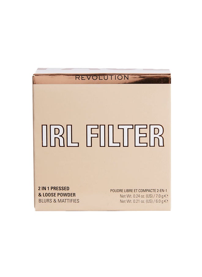 REVOLUTION - Makeup Revolution IRL Soft Focus 2 in 1 powder Translucent - Image 1
