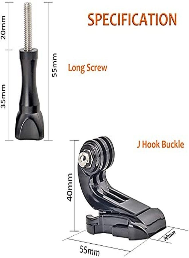 HOJI J Hook Buckle Mount for Vertical Surface, Compatible for All GoPro Max/GoPro Hero 8 7 6 5 4 3+ 3 HD and Other Camera - Image 4
