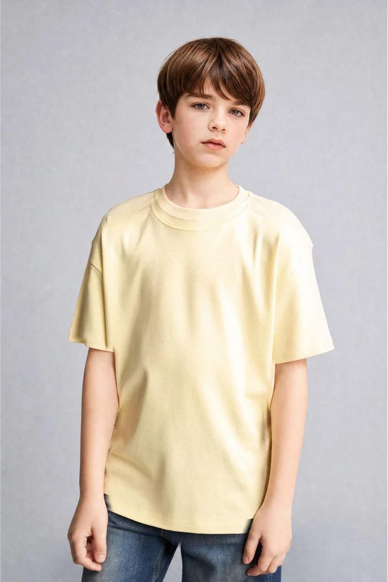 ديفاكتو Oversize Fit Short Sleeve T-Shirt