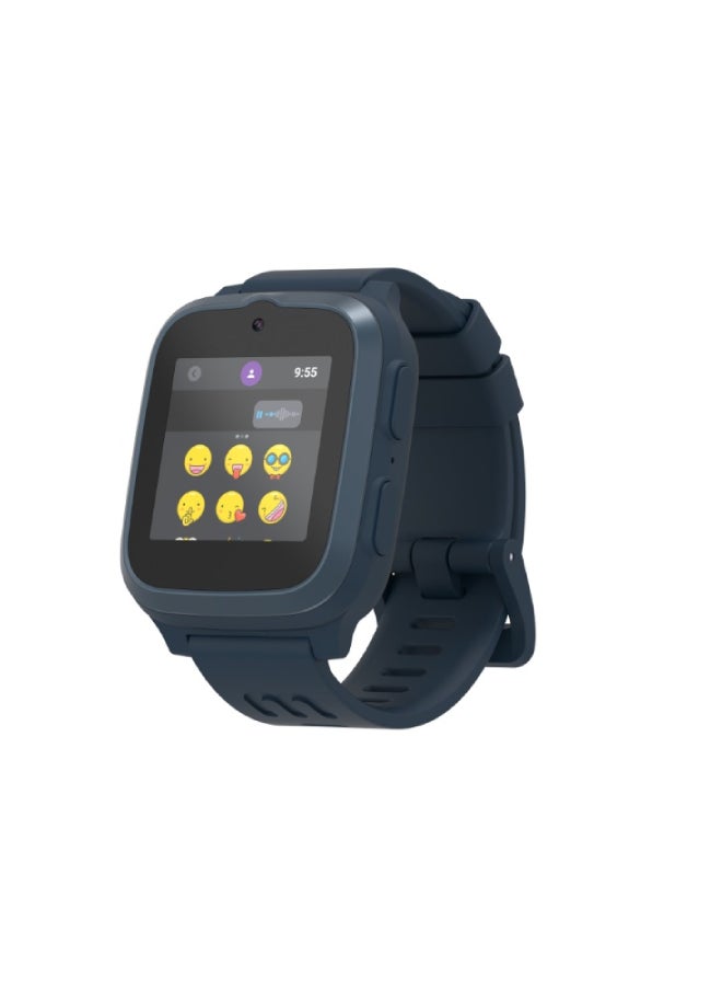 myFirst - Fone S3 | Kids Smartwatch with SIM CARD, 1.4" IPS Screen, Video Calls Messaging Real-Time GPS Tracking SOS Button Safety Alerts School Mode, Works in 76 Countries, for Ages 5-12- Space Blue - Image 1