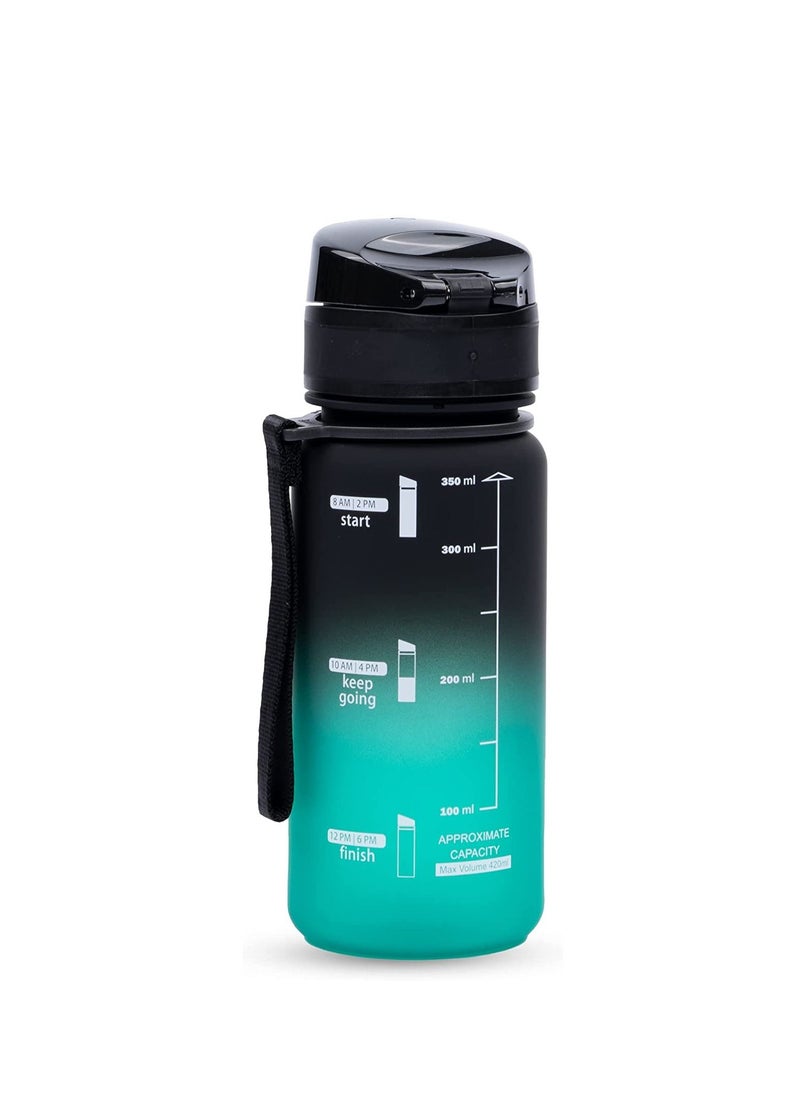 LA' PRECIOUS - LA' PRECIOUS 350ml Kids Water Bottle - USA Tritan Material Non-Toxic BPA Free - Fast Flow - Flip Top Leak Proof Lid and One Click Open - Image 1