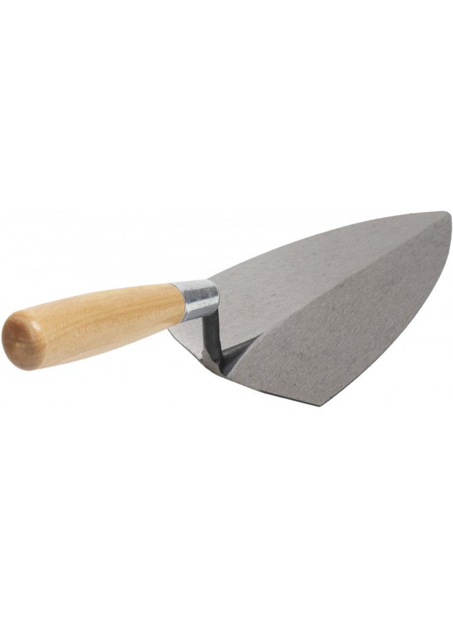 MARSHALLTOWN Tile Setter's Trowel, 7 x 4-3/8 Inch Blade, Quickly Move Large Quanities of Tile Adhesive, Floor Tiling Tools, Wood Handle, Made in the USA, 57 - Image 4