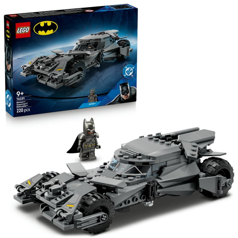 LEGO DC Batman: Batman v Superman Batmobile 76331 Building Toy Set (220 Pieces)