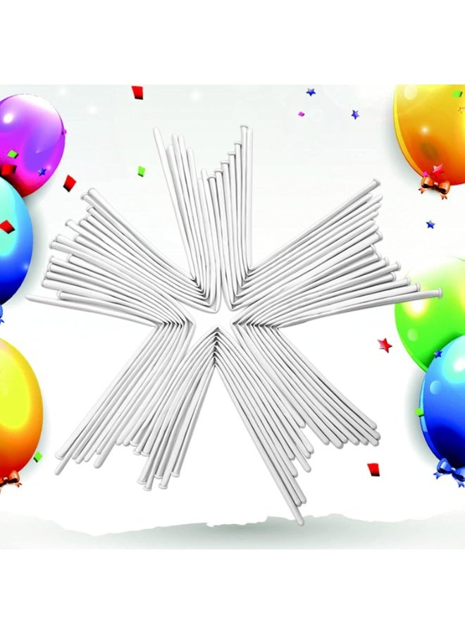 100 قطعة من البالونات الشفافة، 260 بالونة طويلة رفيعة من اللاتكس لبالونات الحيوانات، بالونات عالية الجودة للمبتدئين في صنع البالونات لتزيين حفلات الكرنفال للأطفال - Image 5