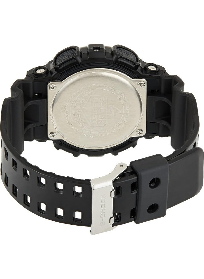 CASIO Casio G-Shock Men's Gold Dial Resin Analog-Digital Watch - GA-100CF-1ADR - Image 2
