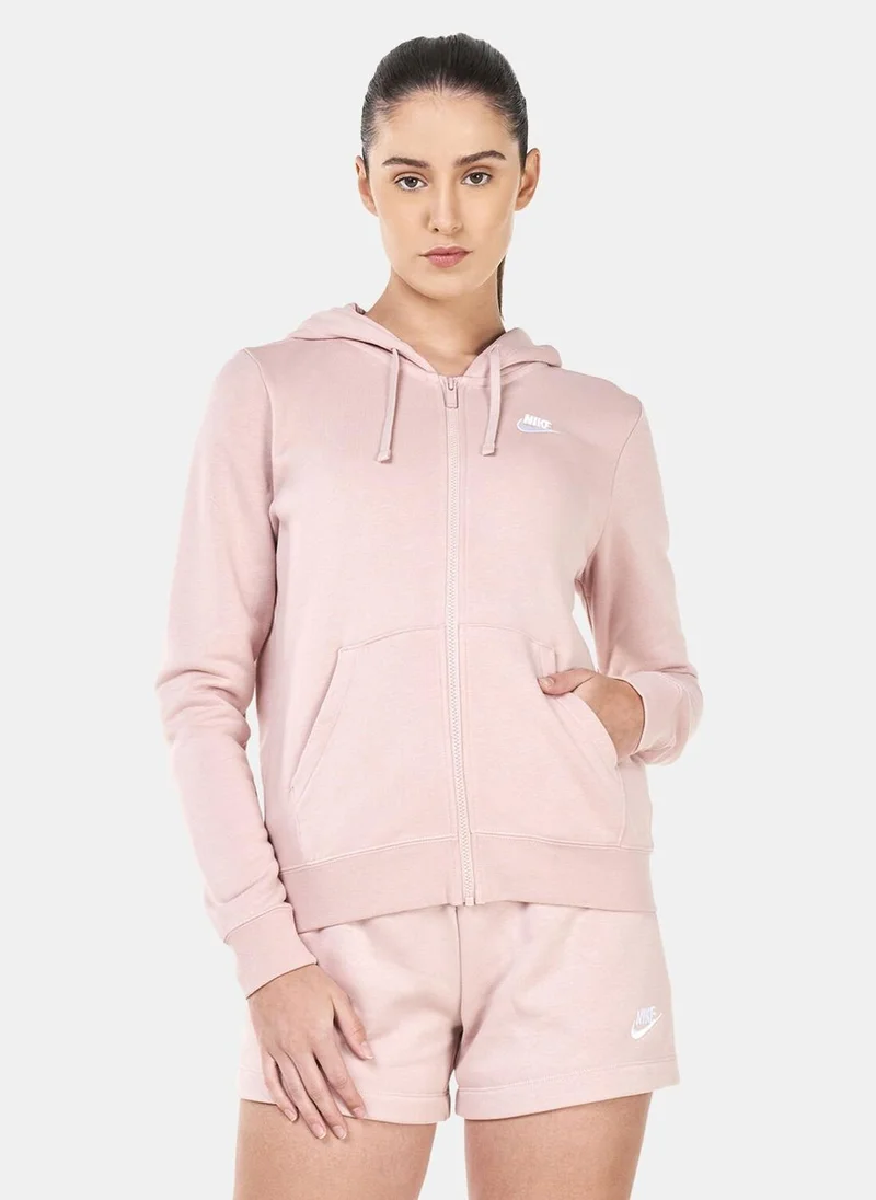 Nike Women's Sportswear Club Fleece Full-Zip Hoodie