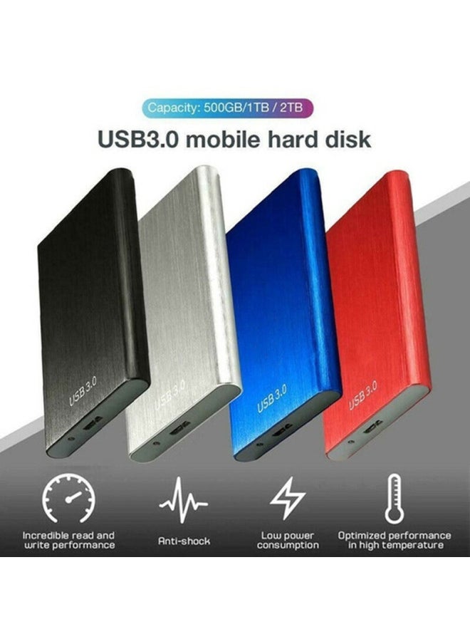 Generic - High-speed Expansion Upgrade Mobile Hard Drive 1tb/2tb 4tb 6tb 8tb 10tb 12tb External Hard Drive Digital Computer Mobile-Capacity:1TB-Interface:Red - Image 1
