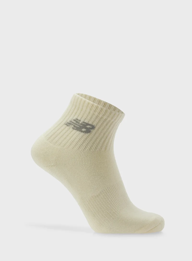 نيو بالانس 3 Pack Everyday Ankle Socks