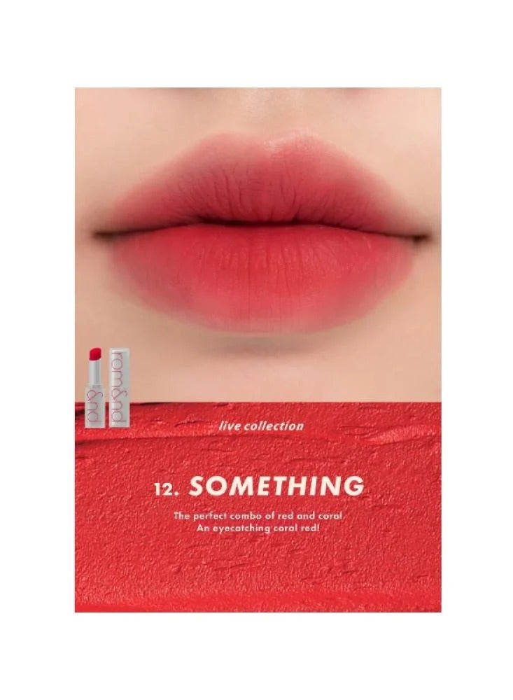 rom&nd Zero Matte Lipstick 12 SOMETHING - Image 2