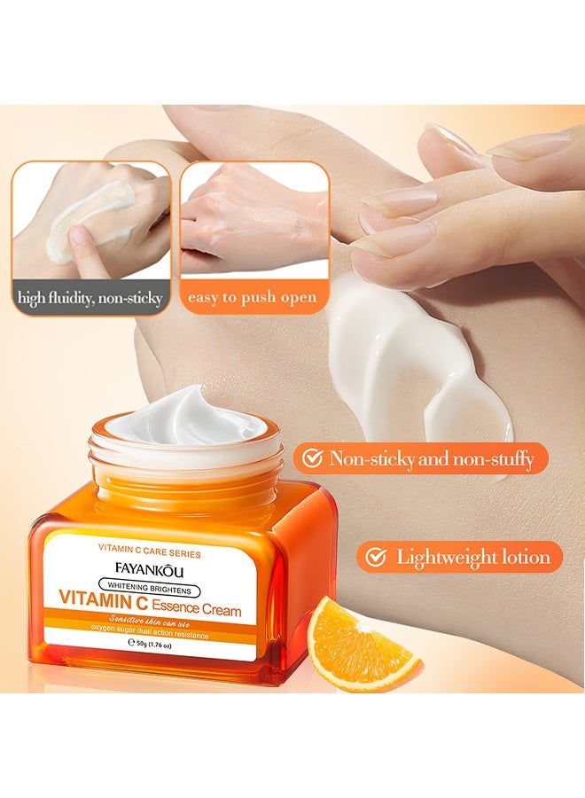 FAYANKOU Vitamin C Whitening Skincare Series Concentrated Facial Cream for Whitening, Spot Removal, Repair and Hydration - Image 2