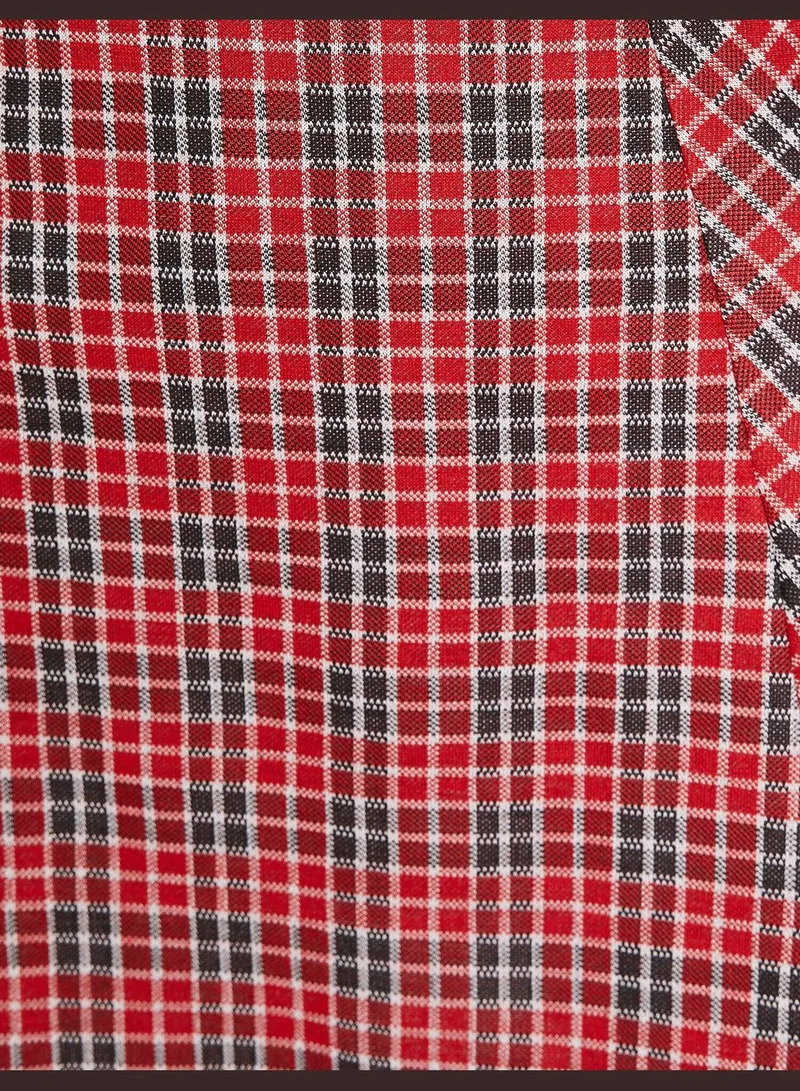 KOTON Check Skirt