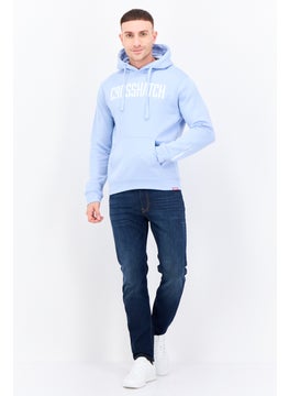 Men Brand Logo Long Sleeves Hooded Sweatshirt, Light Blue - pzsku/Z3CED2FC85EFC21883FF9Z/45/_/1738678794/f248e364-e1c9-4626-be59-41d770dcdd02