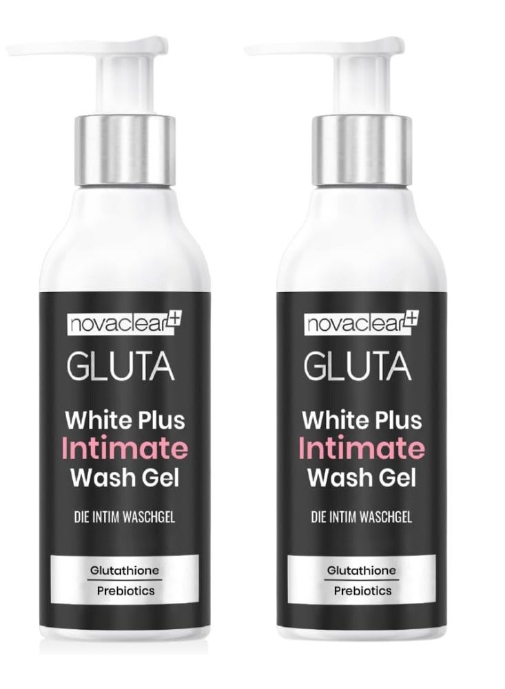 نوفاكلير جل غسول المناطق الحساسة نوفاكلير جلوتا وايت بلس 200 مل (عبوة عرض)