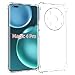 USTIYA Case for Honor Magic 4 Pro Clear TPU Four Corners Protective Cover Transparent Soft funda - Image 2