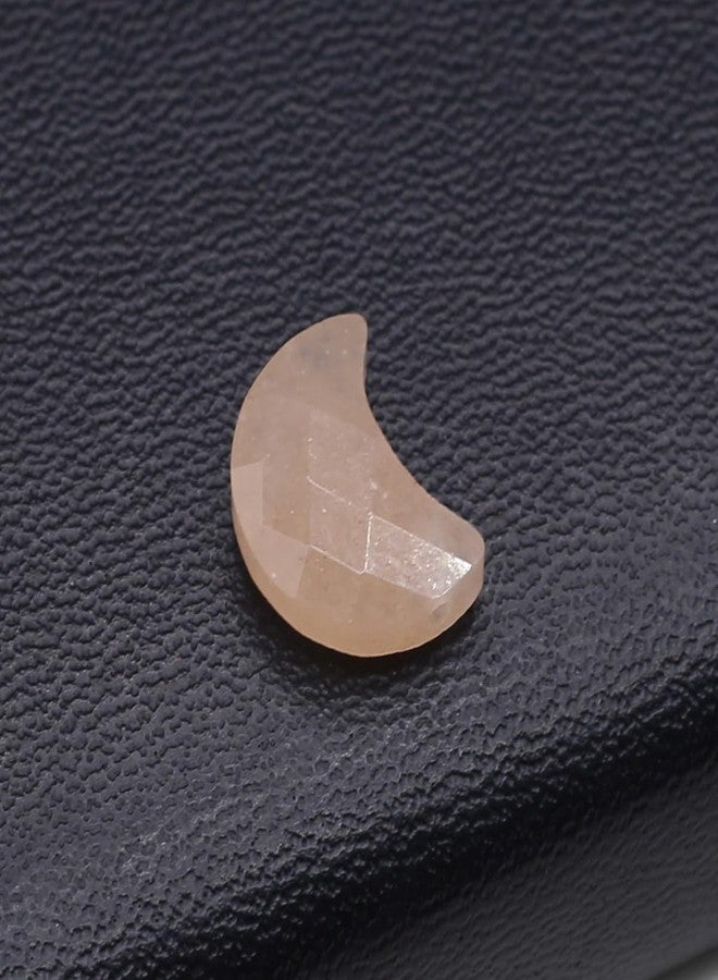 Zotoone Natural Stone Pendant Section Moon Citrine Rose Quartz Amethyst Healing Crystals Stone Charms For Jewelry Making DIY Necklaces (B-Mixed Colors) - Image 4