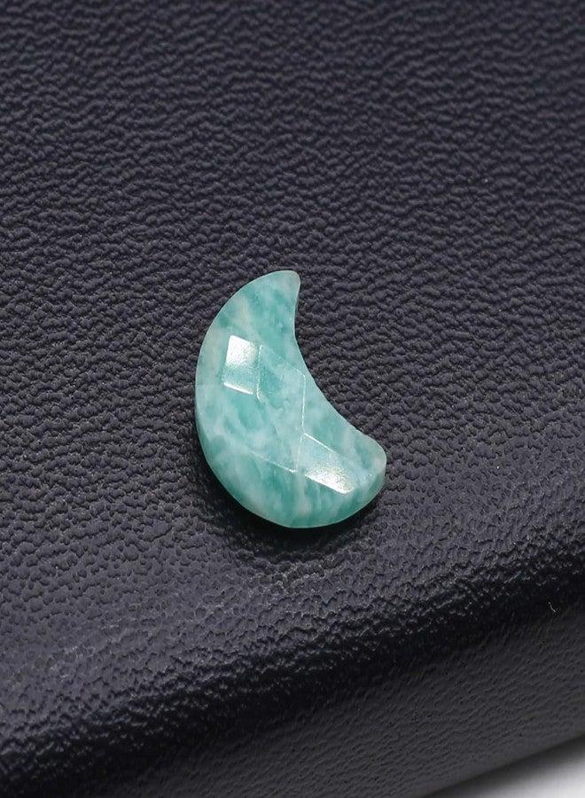 Zotoone Natural Stone Pendant Section Moon Citrine Rose Quartz Amethyst Healing Crystals Stone Charms For Jewelry Making DIY Necklaces (B-Mixed Colors) - Image 5