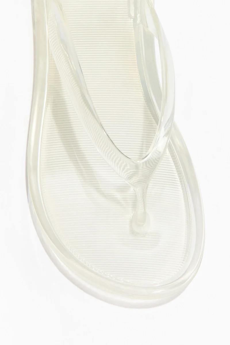 H&M Semi-transparent flip-flops