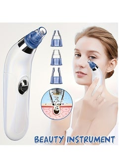 Generic Blackhead Vacuum Remover, Powerful Portable Facial Pore Cleaner With 4 Probes, Remove Blackhead In Gentle And Safe Way  - Image 1