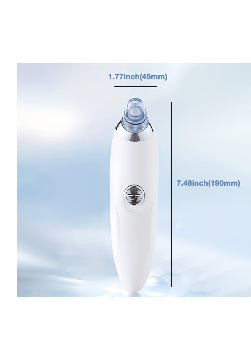 Generic Blackhead Vacuum Remover, Powerful Portable Facial Pore Cleaner With 4 Probes, Remove Blackhead In Gentle And Safe Way  - Image 2