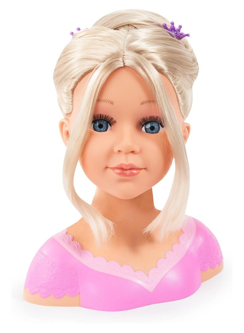 Bayer Charlene Super Model Styling Head wHair Bunches - Image 4