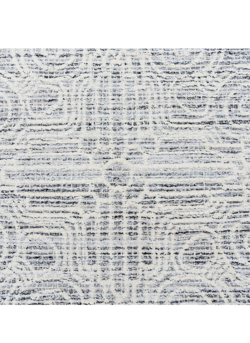 AURUM HOME AH02B Hand Tufted Carpets Indoor Living Dining Bedroom Room and Gallery Area Rugs Loop Cut Pile Wool  - Image 4