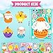 Max Fun 48 Sheets Easter Stickers for Kids Bulk Cute Holiday Stickers Funny DIY Crafts Activities Party Favors Game Gifts for Boys Girls - Image 4